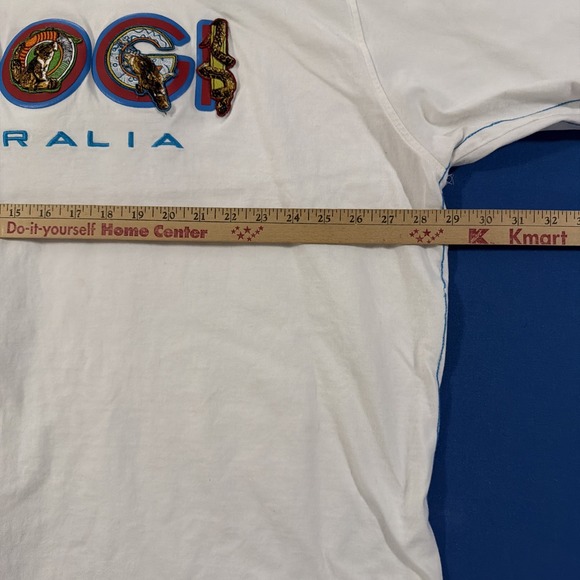 VTG COOGI Australia T-Shirt Men's 4XL Front Logo Neon Green / White - Lot Of (2) - Picture 10 of 13